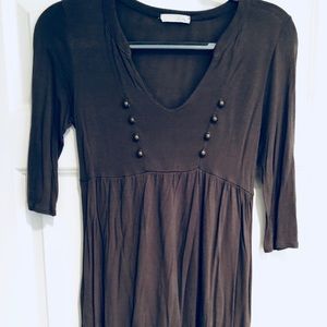 Army green comfy top